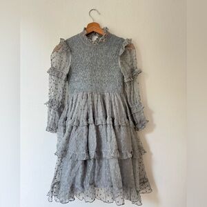 Petite Amalie Ruched Silk Dress